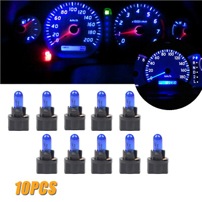 #ad #ad 10pcs Blue T5 SMD Car LED Dashboard Instrument Interior Light Bulb Accessories $11.48