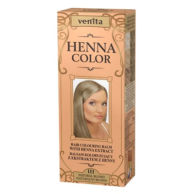 #ad 5902101000178 Henna Color balsam koloryzujący z ekstraktem z henny 111 Natural B $4.13