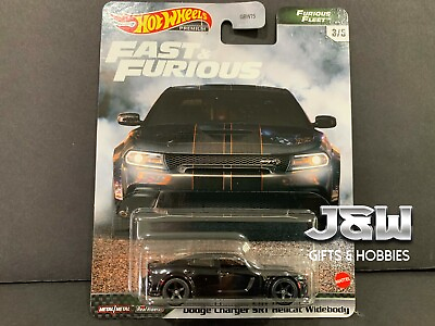 #ad Hot Wheels Dodge Charger SRT Hellcat Widebody Fast and Furious GBW75 956N 1 64 $11.99