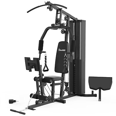 #ad Full Body Home Gym System Exercise Equipment Weight Workout Station 148lbs $589.00