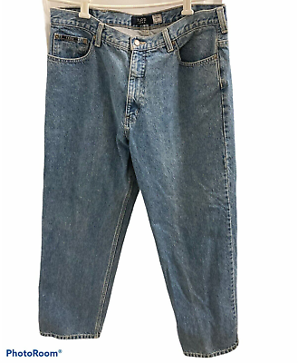 #ad IZOD Mens Classic Fit Denim Blue Jeans Straight Leg Size: W 38 x L 30 $9.50