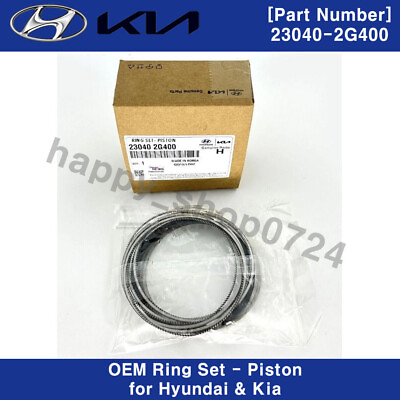 #ad 230402G400 Genuine OEM Ring Set Piston for Hyundai Sonata Kia Optima Sportage $130.00
