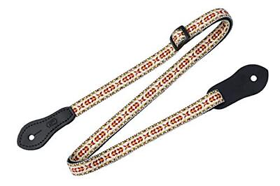#ad Levy#x27;s Leathers .5 Jacquard Weave Mandolin Ukulele Strap with Dual Leather strap $19.24