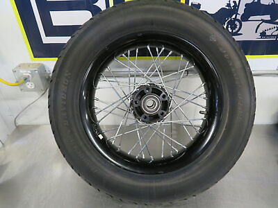 #ad EB1096 2012 12 HARLEY SOFTAIL FXS REAR WHEEL TIRE SPOKED RIM 16quot; $549.99