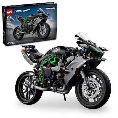 #ad #ad LEGO Technic Kawasaki Ninja H2R Motorcycle Toy for Build and Display 42170 $33.99