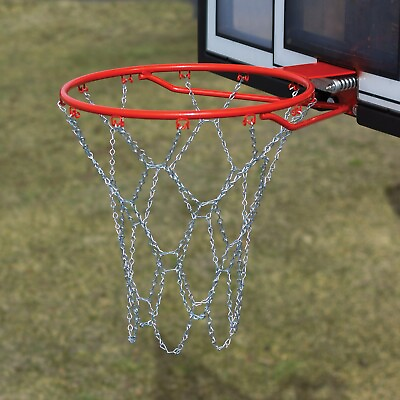 #ad Athletic Works Steel Chain Basketball Net Rust Proof Heavy Duty $10.25