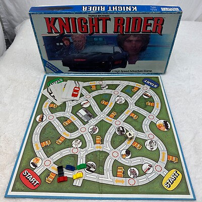 #ad Board Game Replacement Pieces: Knight Rider 1983 Parker Brothers Game #0071 $1.00