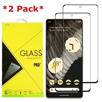 #ad 2Pack Full Cover Tempered Glass Screen Protector For Google Pixel 7 7 Pro 7a $3.95