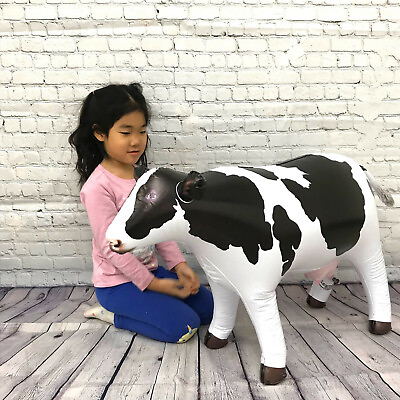 #ad Jet Creations Cow Inflatable Animal Baby 37 inch Long Great for Pool Party Decor $17.95