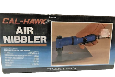 #ad Cal Hawk Air Nibbler Metal Cutter Air Tool 90 PSI Steel Cap 1 16 $39.99