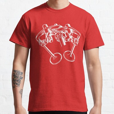 #ad SALE Ducati Desmo Line Drawing T Shirt For Fan $19.99