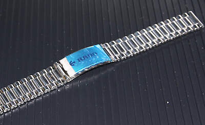 #ad Vintage NOS RADO Diastar 18 mm Bracelet Stainless Steel Band $29.68