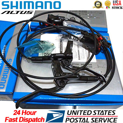 #ad Shimano BL BR MT200 Hydraulic Disc Brake Bike Left Front amp; Right Rear 160mm OEM $68.85