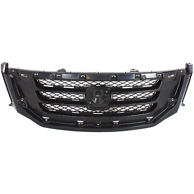 #ad Grille For 2008 2010 Honda Odyssey Painted Black Shell and Insert $56.65