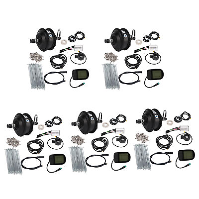 #ad New Waterproof Electric Bicycle Conversion Kit 48V 250W Rear Drive Rotating Flyw $310.08