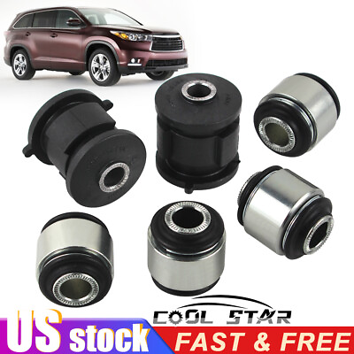 #ad 2 Sets Rear Arm Assembly Knuckle Bushing For TOYOTA HIGHLANDER CAMRY LEXUS RX $40.59