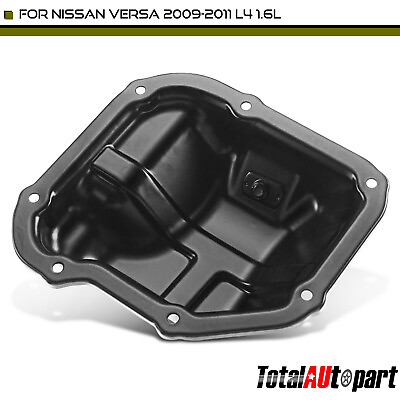 #ad Engine Oil Pan Lower Steel for Nissan Versa 2009 2011 I4 1.6L Sedan 11110ED010 $30.79