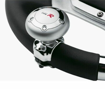 #ad Steering Aid Universal Aluminium Type R Car Wheel Chrome Knob Handle Race Sport $19.99