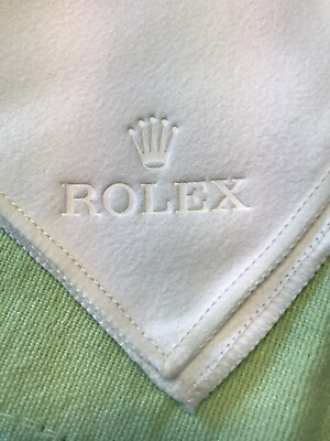 #ad Genuine New Rolex First edition Fluffy Clean Polishing Cloth 2 Pieces Sale❗️ $11.88