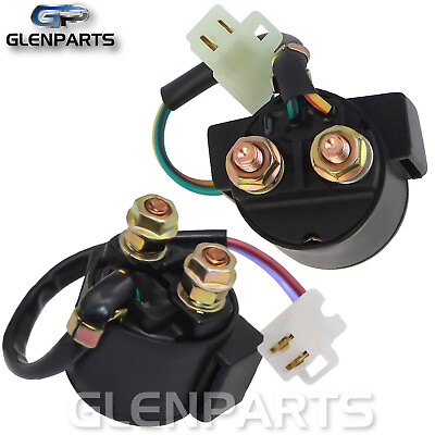 #ad 2 Units Starter Relay Solenoid for TIMBERWOLF YFB250 1992 2000 YFM350 1996 2005 $11.98