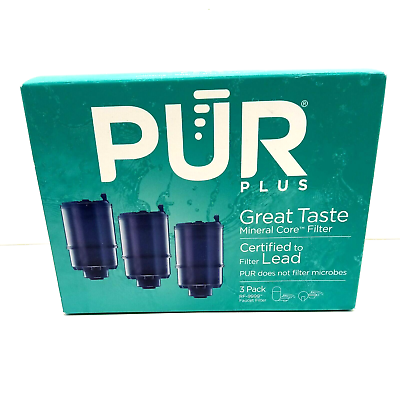 #ad PUR PLUS Great Taste Faucet Mount RF 9999 Replacement Filters 3 Pack NEW SEALED $37.99