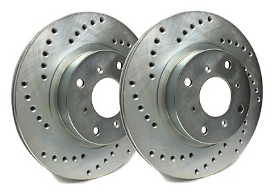 #ad SP Front Rotors for 2009 CHARGER SRT 8 Super Bee Drilled C53 029 P5825 $315.17