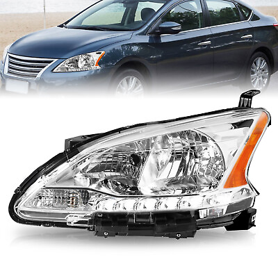 #ad #ad For 2013 2014 2015 Nissan Sentra Factory Style Left Driver Headlight Headlamp $77.99