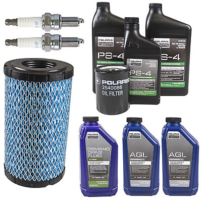 #ad Polaris Oil amp; Fluid Change Kit w Air Filter Spark Plugs for 2018 Ranger XP 1000 $178.43