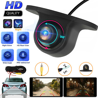 #ad 170° CMOS HD Car Rear Front Side View Backup Camera Reverse Night Vision IP68 US $13.98