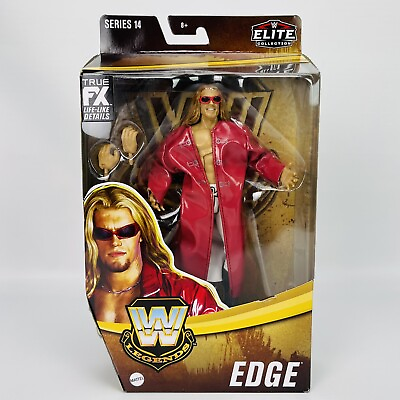 #ad WWE Legends Elite Collection Edge Action Figure Series 14 Wrestling Mattel Toy $32.00