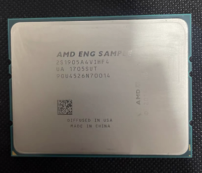 #ad AMD EPYC 7601 QS 32C 64T 2S1905 version Main frequency 1.9 2.58 cpu processor $169.00