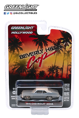 #ad 1970 Chevrolet Nova Beverly Hills Cop 1984 Greenlight Collectibles $6.99