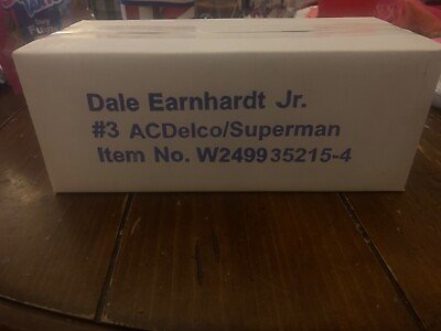 #ad Dale Earnhardt Jr.  1:24 crystal car Superman 1999 $30.00