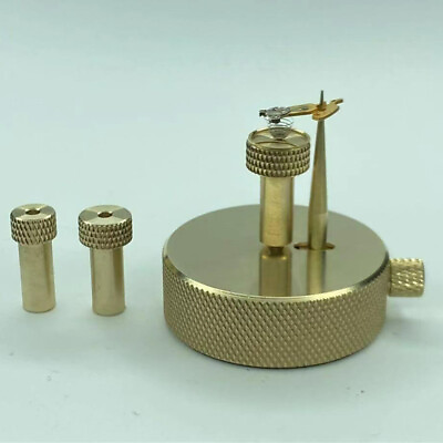 #ad Adjustable 8mm 9.5mm 11mm Brass Watch Movement Balance Wheel Hairspring Stand $41.99