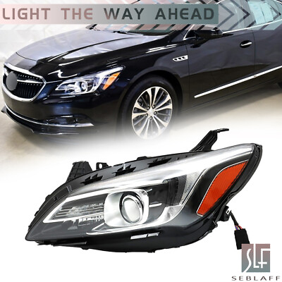 #ad For 2017 2019 Buick LaCrosse HID Xenon w AFS LED DRL Projector Headlight Left $245.84
