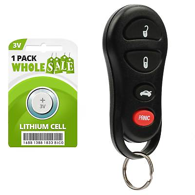 #ad Replacement For 2001 2002 2003 2004 2005 2006 Chrysler Sebring Key Fob Remote $11.45