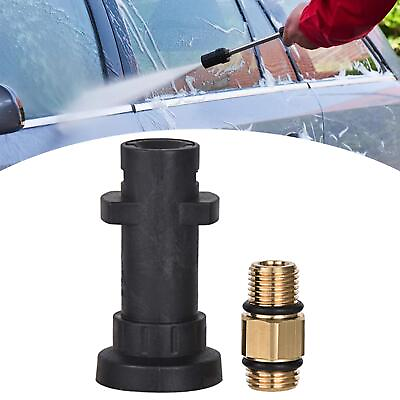 #ad High Pressure Washer Adapter Water High Pressure Coupling Hose Converter $6.58