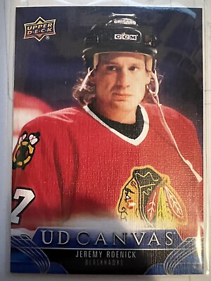 #ad 2023 24 Upper Deck Series 2 Jeremy Roenick #C249 UD Canvas Retired 1:96 packs $16.00