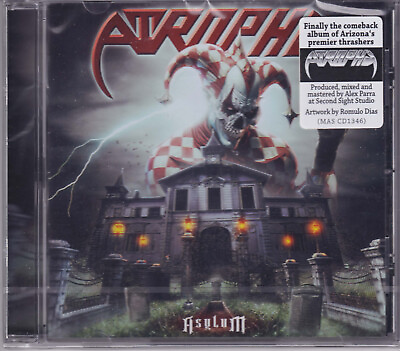 #ad Atrophy 2024 CD Asylum Evildead Forbidden Defiance Whiplash Exodus Sealed $22.99