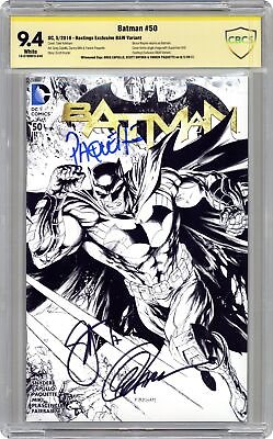 #ad Batman #50HASTINGS.B CBCS 9.4 SS Capullo Synder Paquette 2016 18 0768BFD 049 $205.00