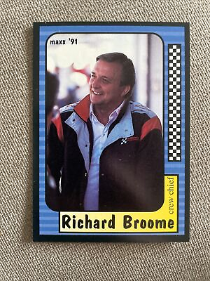 #ad Richard Broome 1991 Maxx NASCAR Racing Card 144 Of 240 @2727* $1.88