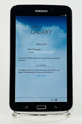 #ad Samsung Galaxy Tab 3 7quot; T217s 16GB Sprint 4G LTE Tablet PC Black Factory Reset $22.41