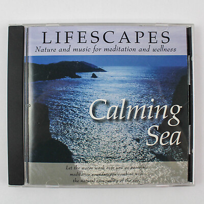 #ad Lifescapes Calming Sea Nature And Music For Meditation And Wellness CD 1997 $8.00