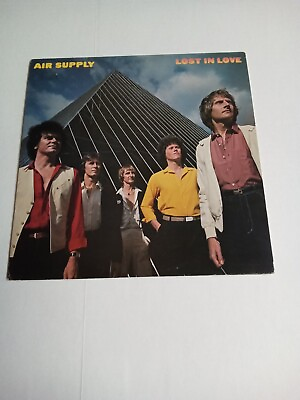 #ad Air Supply Lost in Love 1980 33 rpm LP Vinyl Record AL 9530 $5.25