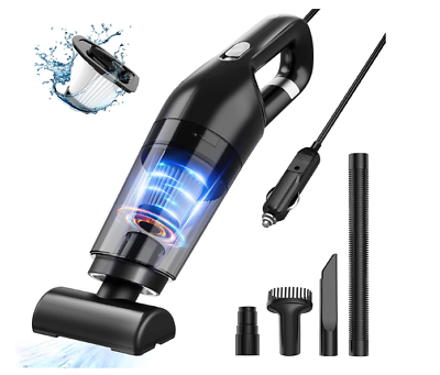 #ad Portable Car Vacuum Cleaner Lightweight Handheld Wet Dry Vacuum with Strong Su $15.99