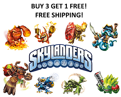 #ad Skylanders Various Figures BUY 3 GET 1 FREE FREE SHIPPING $3.99
