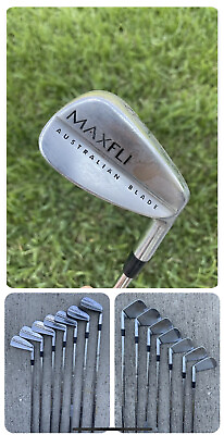 #ad MAXFLI Australian Blades Custom Iron Set 3 9 True Temper Dynamic Gold Shaft $324.99