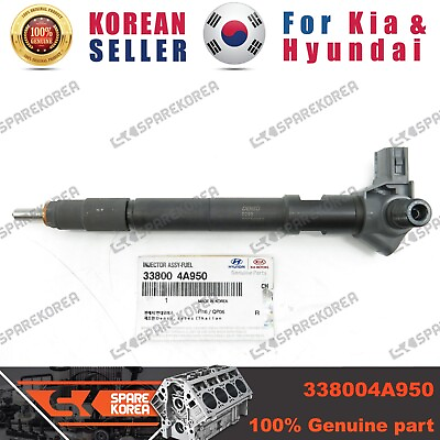 #ad Genuine OEM 338004A950 INJECTOR ASSY FUEL for Hyundai Grand Starex $342.18