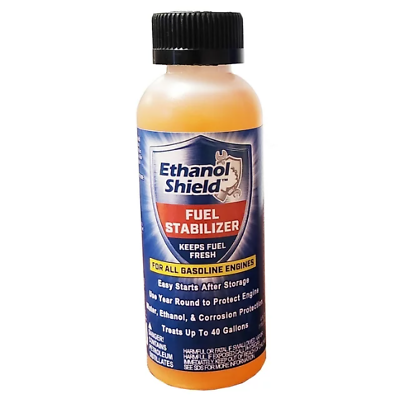 #ad Ethanol Shield Fuel Stabilizer Protects Fuel Line Treats 40 Gallons 4 oz. $7.99