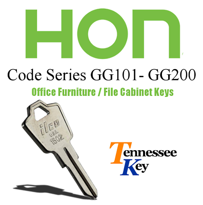 #ad Hon Desk amp; File Cabinet keys Select your key code Series GG101 GG200 $4.99
